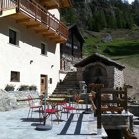 Bed and Breakfast Alpe Rebelle Bionaz Exterior foto