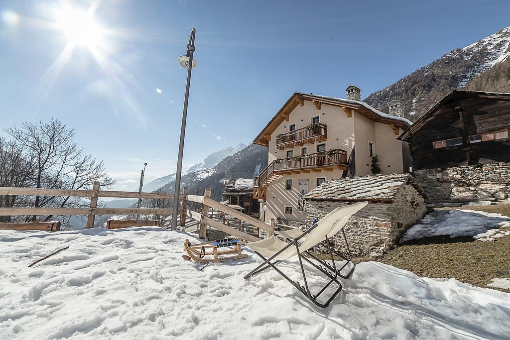 Bed and Breakfast Alpe Rebelle Bionaz Exterior foto