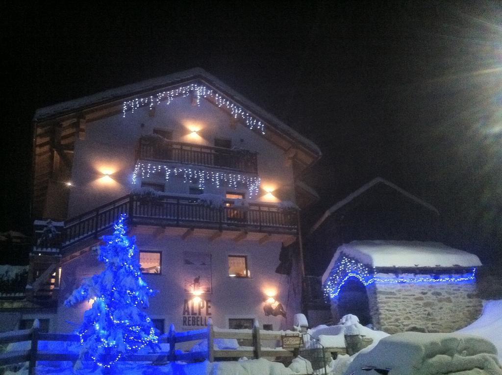 Bed and Breakfast Alpe Rebelle Bionaz Exterior foto