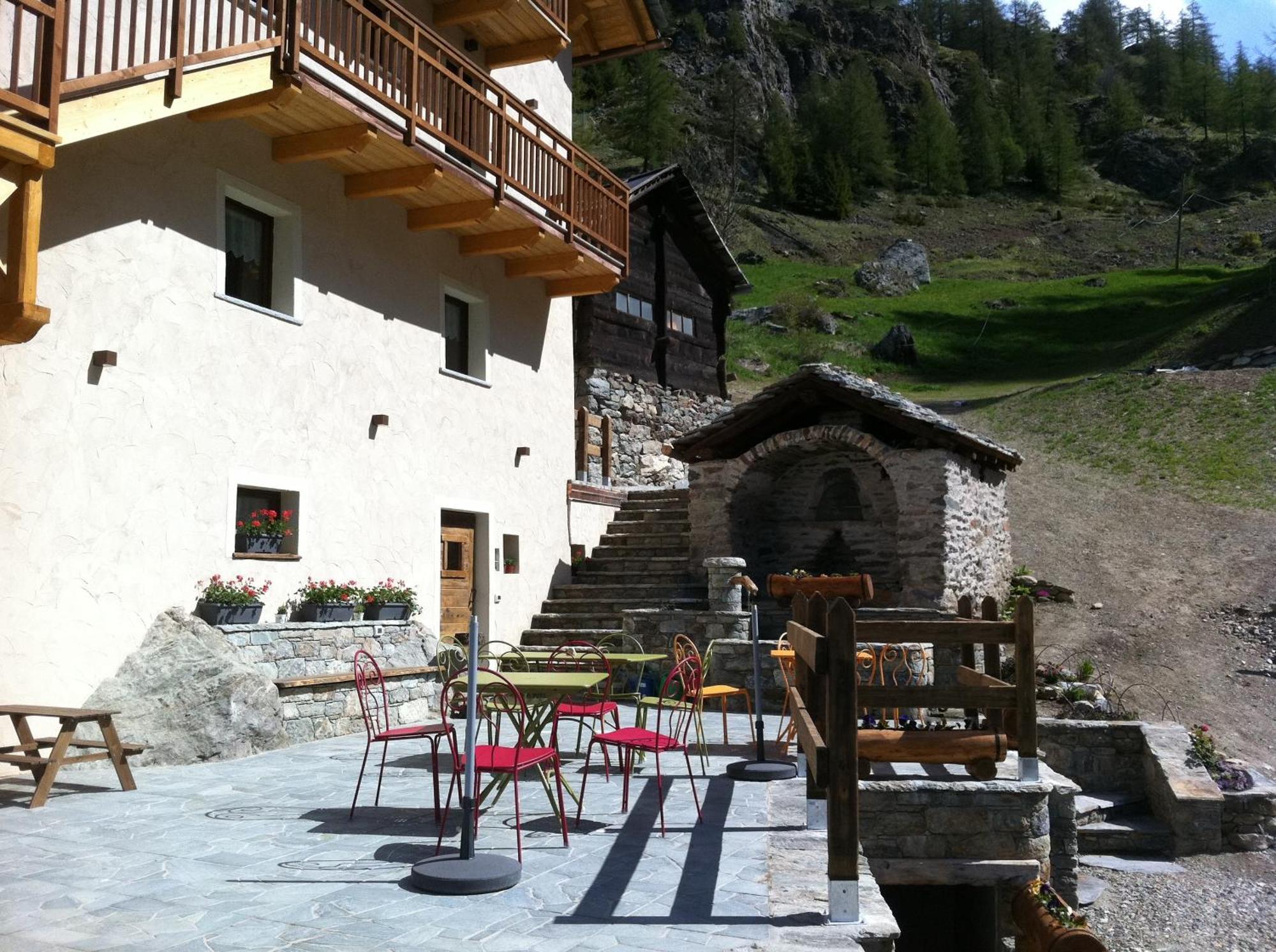 Bed and Breakfast Alpe Rebelle Bionaz Exterior foto