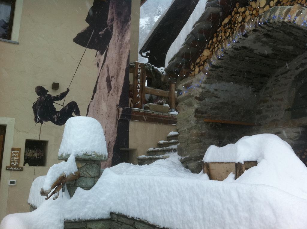 Bed and Breakfast Alpe Rebelle Bionaz Exterior foto