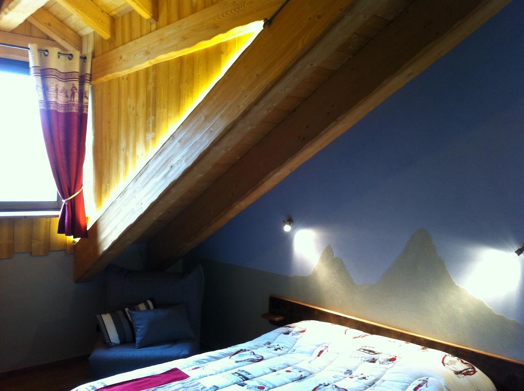 Bed and Breakfast Alpe Rebelle Bionaz Habitación foto